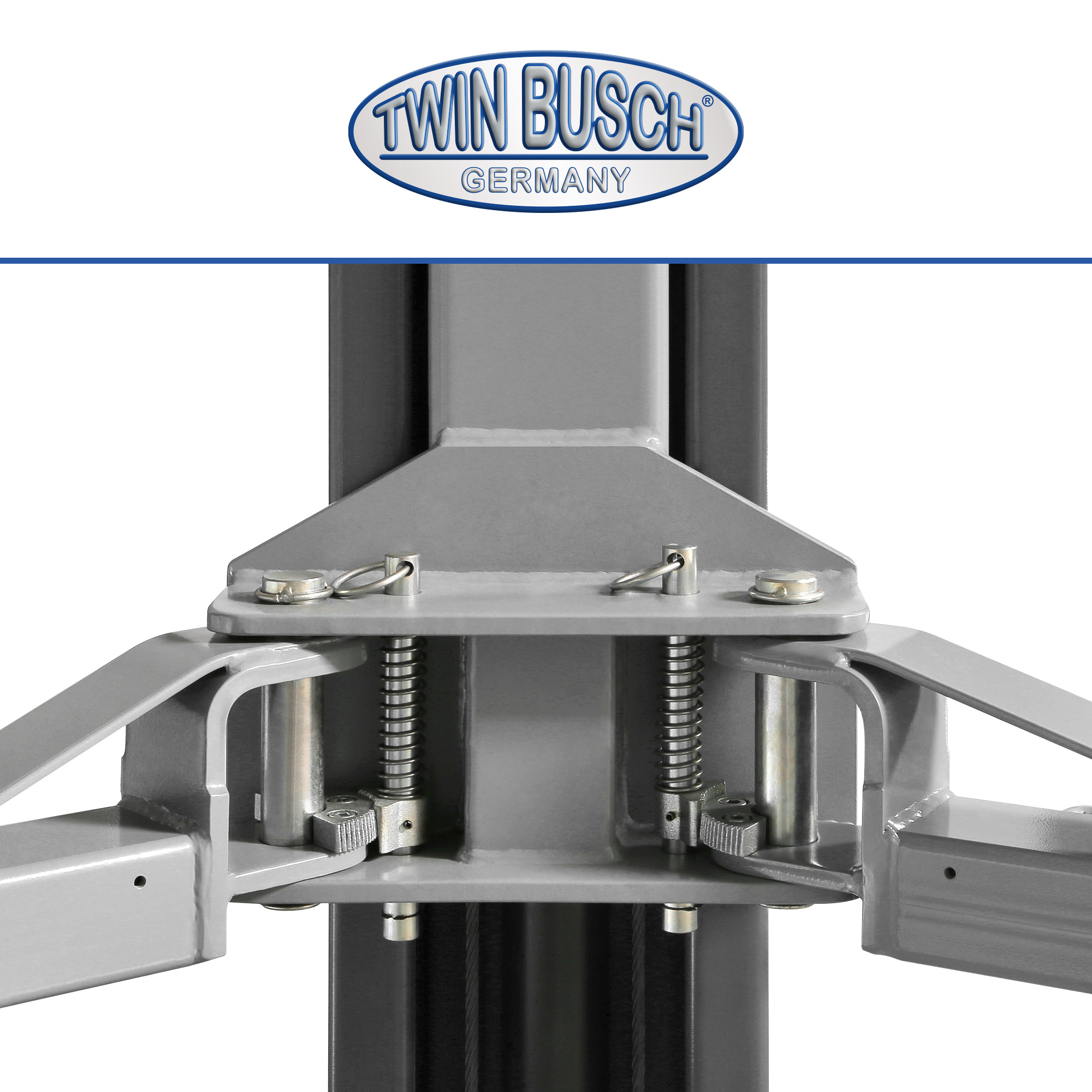 TW242E-230-G: Pont 2 colonnes Basic-Line 4.2 T - GREY-Line - Afbeelding 2