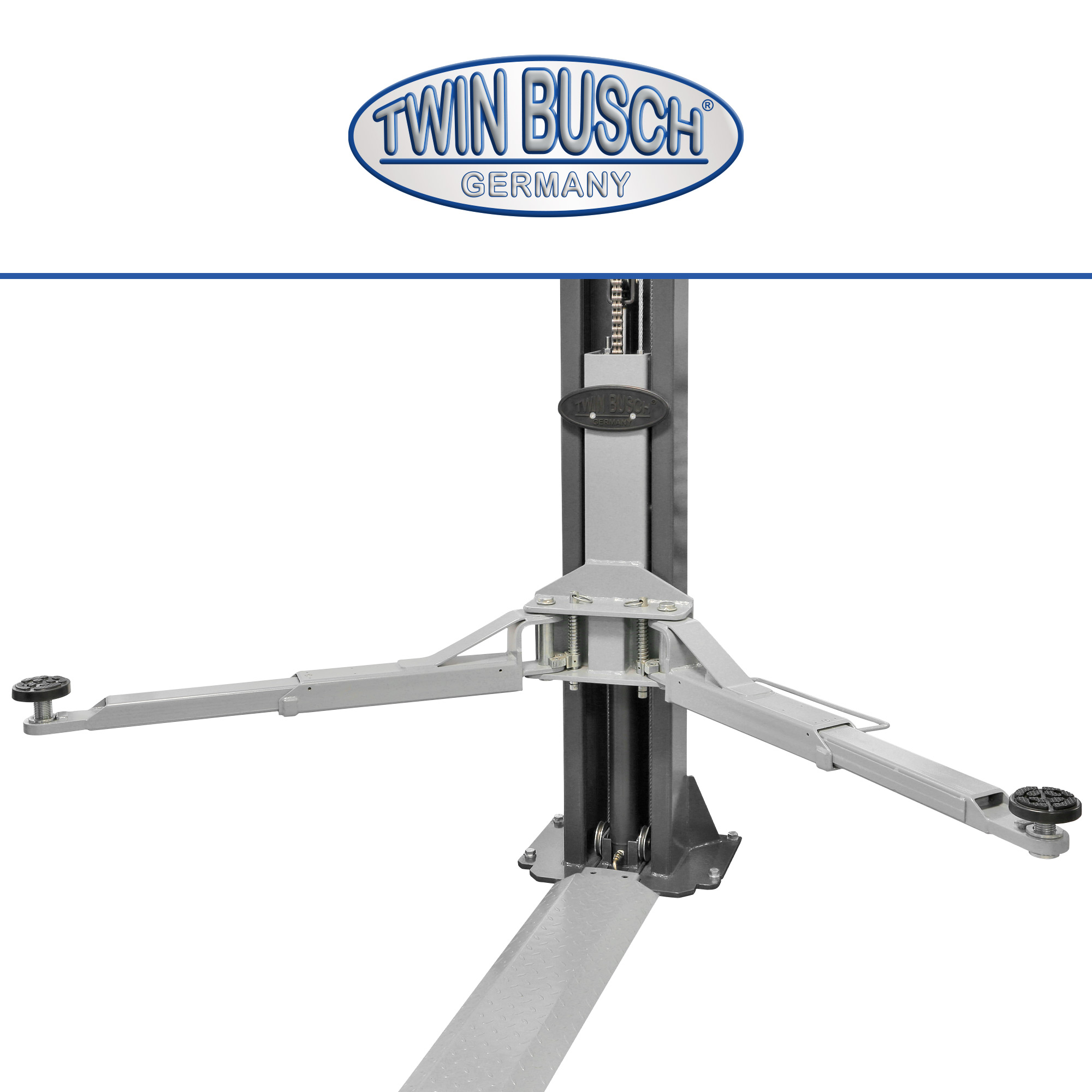 TW242E-230-G: Pont 2 colonnes Basic-Line 4.2 T - GREY-Line - Afbeelding 7