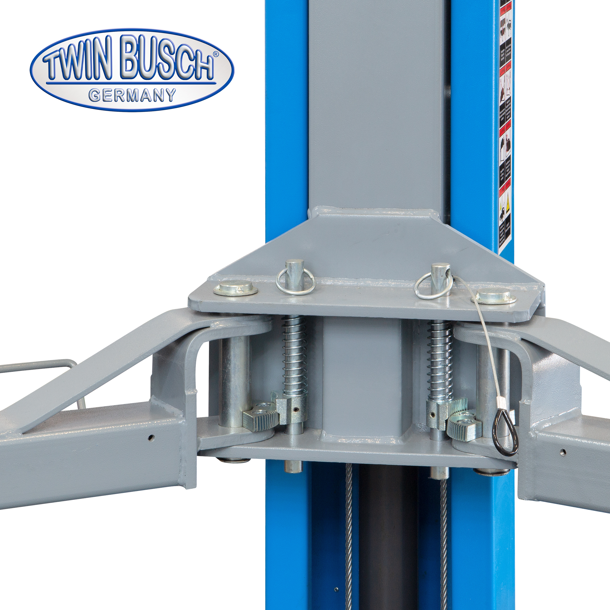 TW242M-230: Pont 2 colonnes BASIC LINE 4.2 T - Semi automatique - Afbeelding 3
