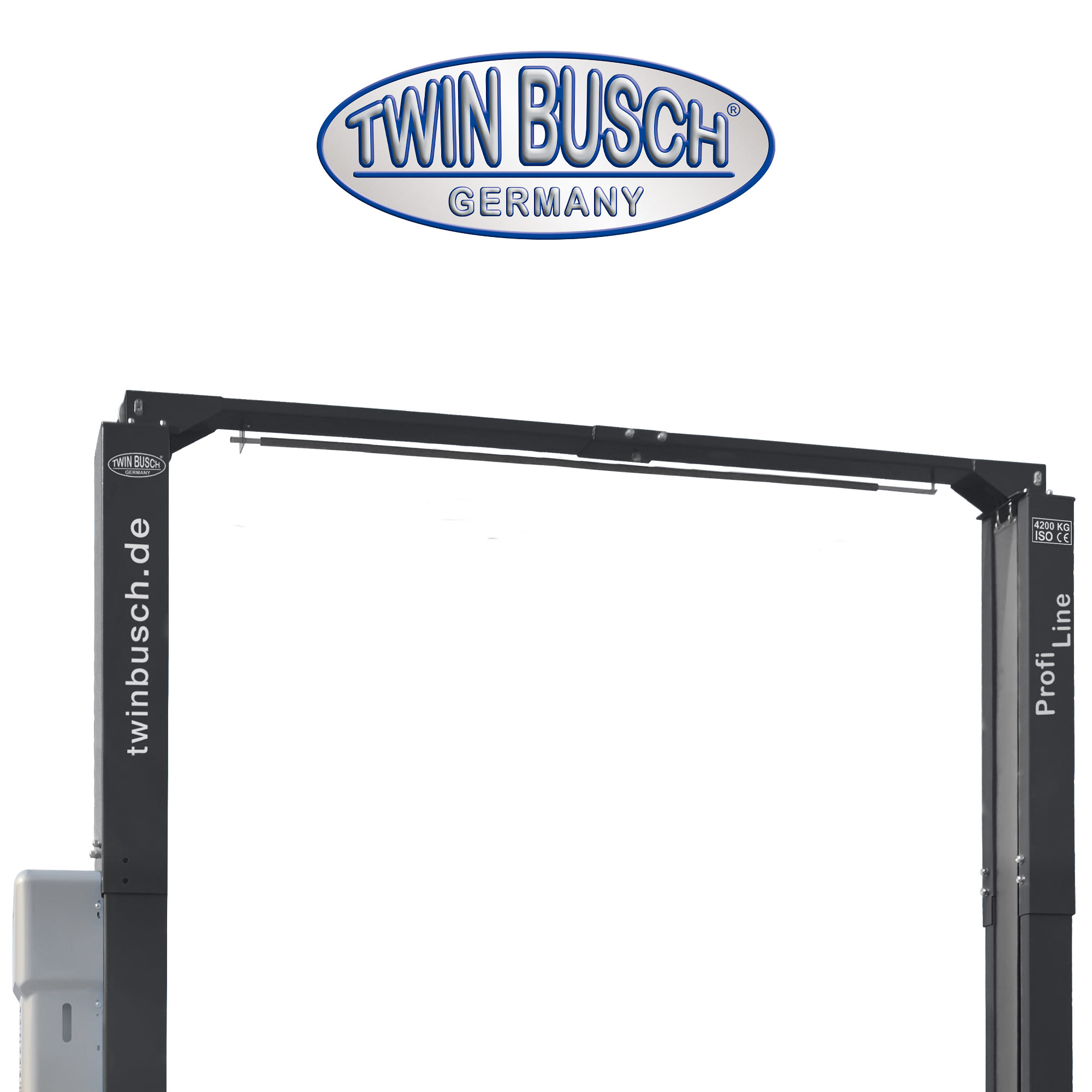 TW242PEB4.3-400-G: 2-koloms hefbrug Profi-Line | zonder bodemplaat - GREY-Line - Afbeelding 12