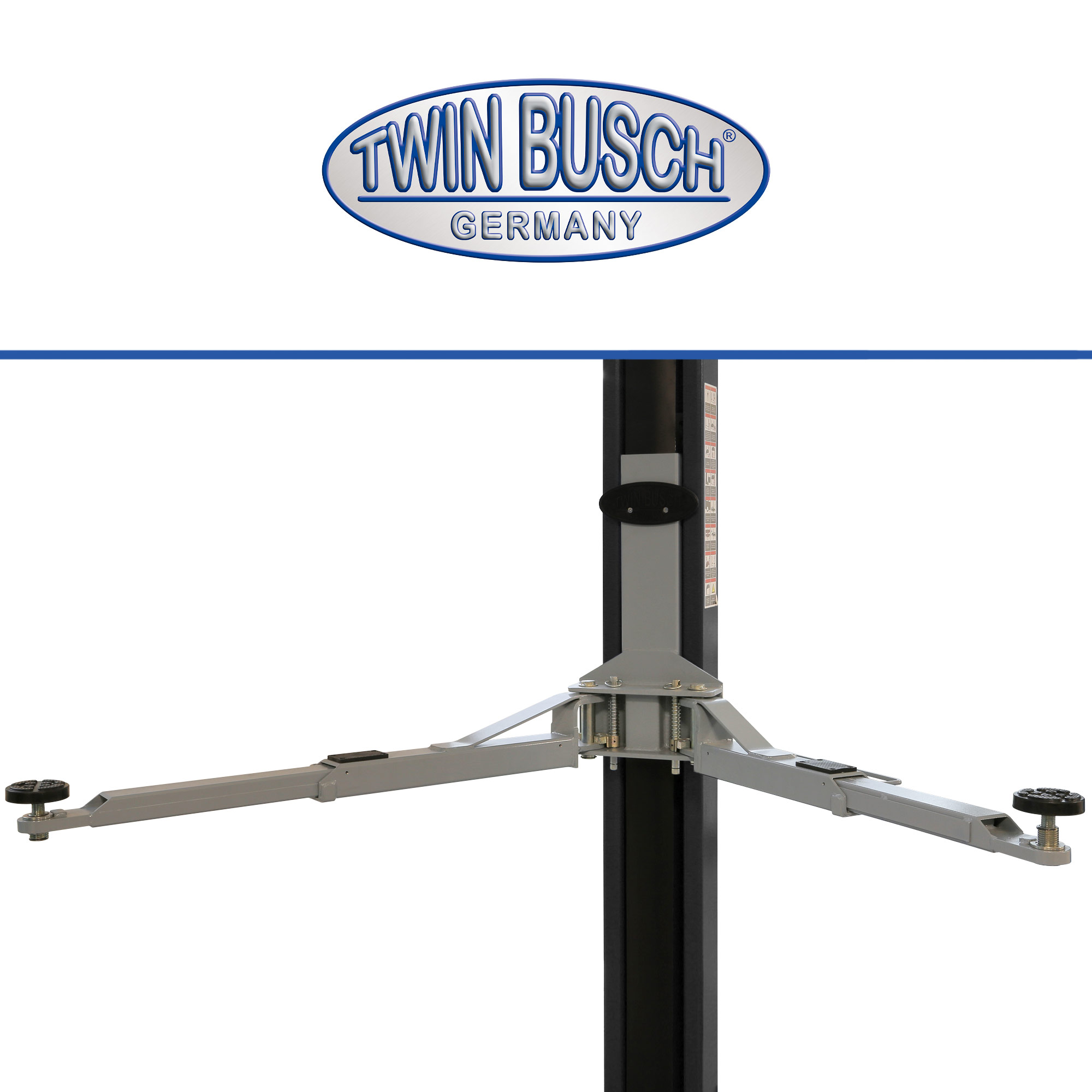 TW242PEB4.3-400-G: 2-koloms hefbrug Profi-Line | zonder bodemplaat - GREY-Line - Afbeelding 8