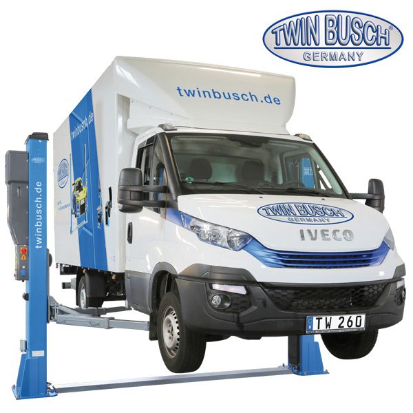 TW260-400: 2-koloms hefbrug HEAVY LINE 6.0 T