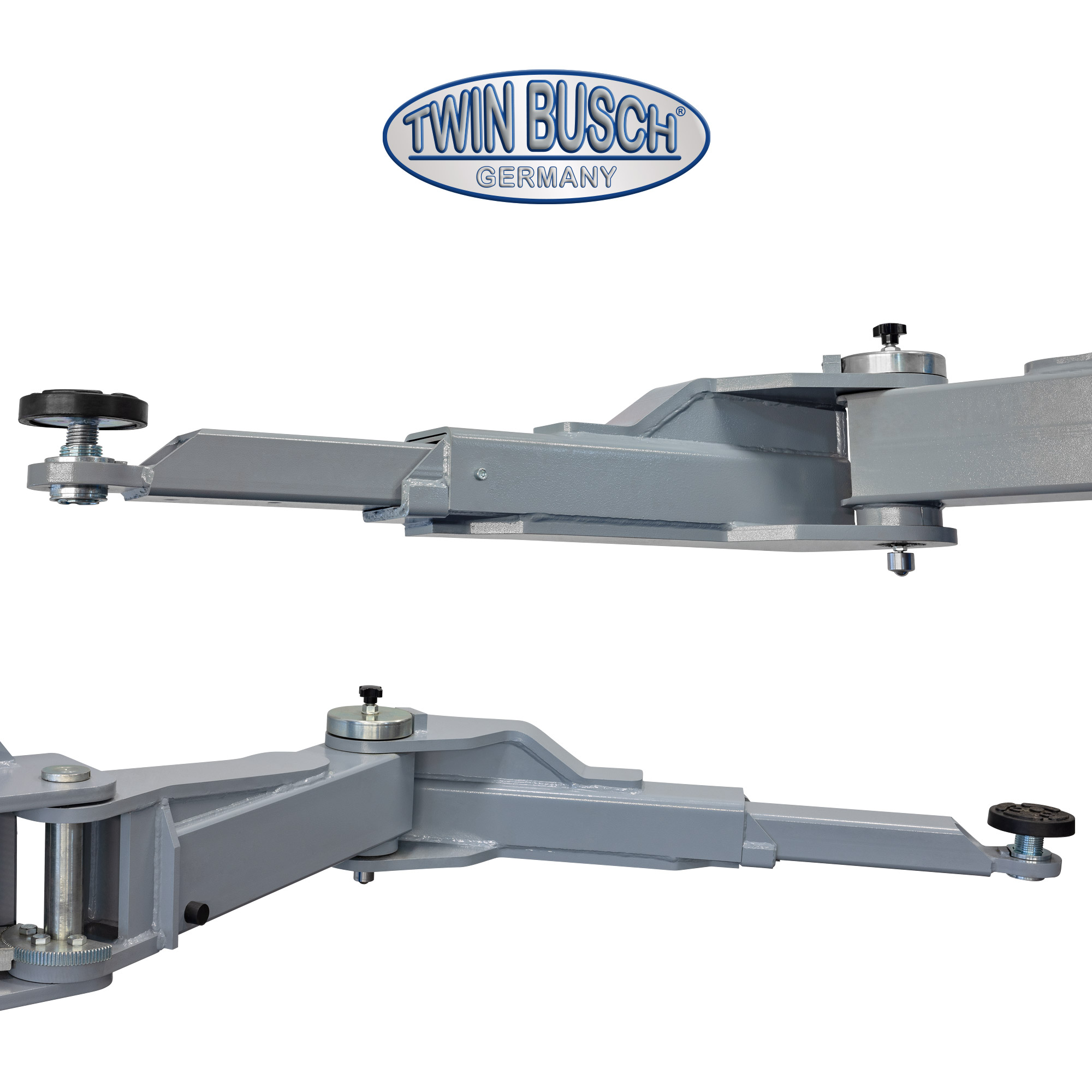 TW280W-400-G: 2-koloms hefbrug Heavy-Line | zonder bodemplaat 8.0 T - GREY-Line - Afbeelding 8