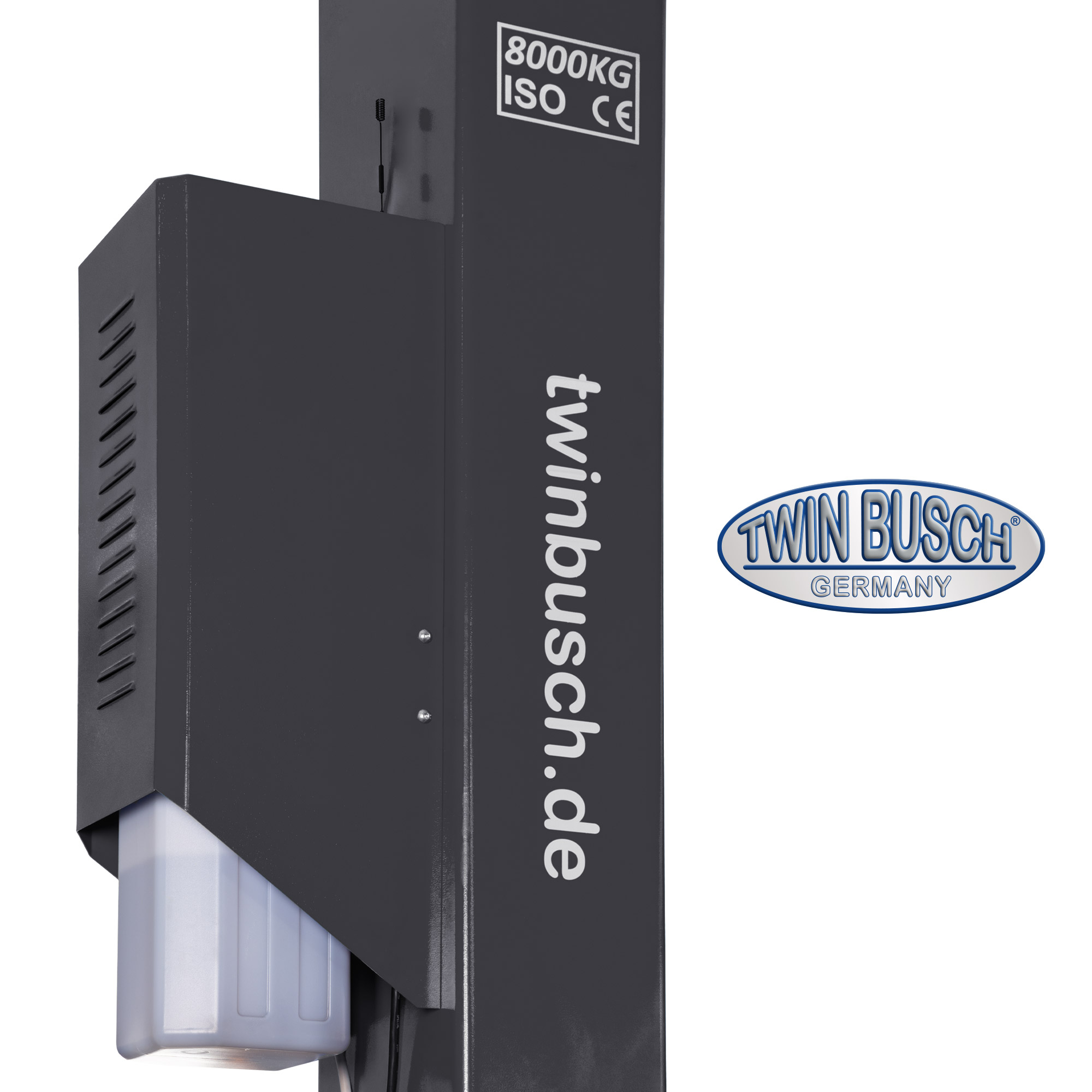TW280W-400-G: 2-koloms hefbrug Heavy-Line | zonder bodemplaat 8.0 T - GREY-Line - Afbeelding 9