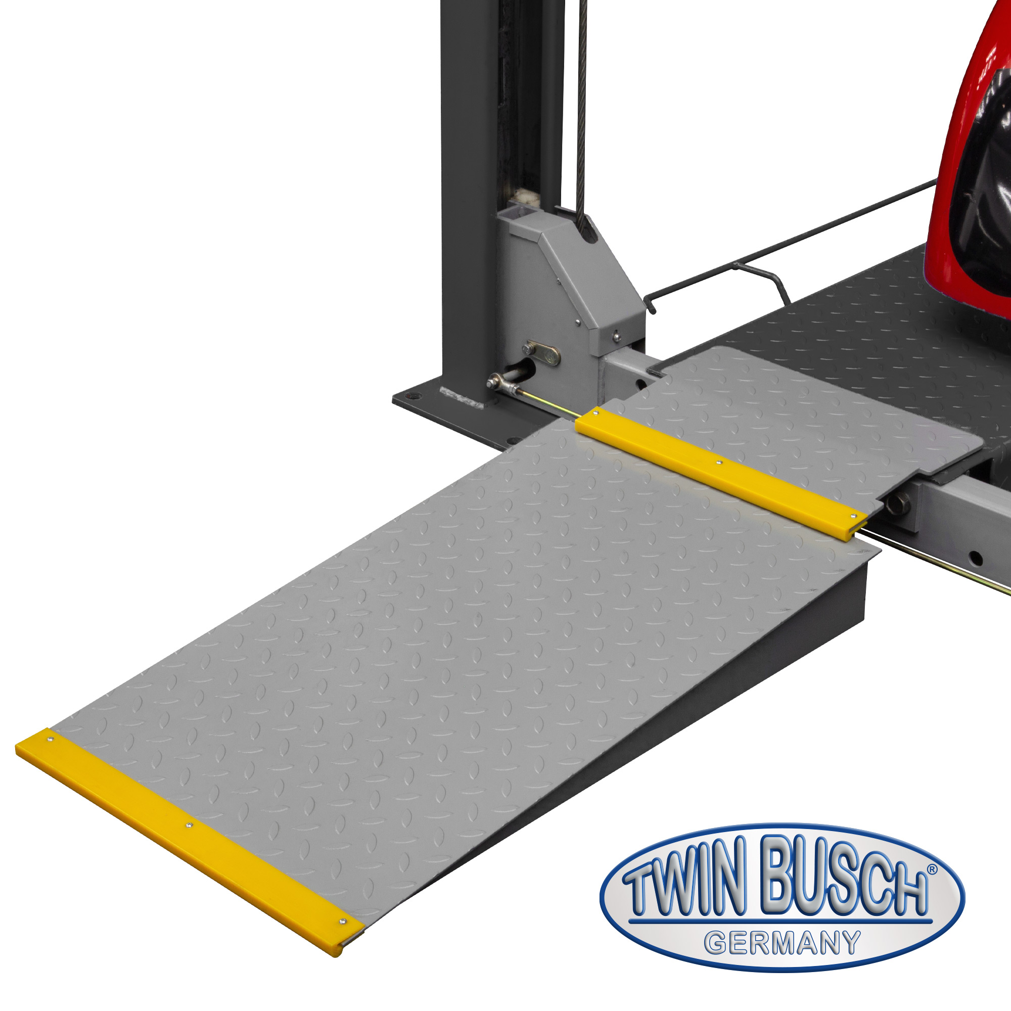 TW436PD2-230-G: 4-koloms hefbrug Dubbel parkeren – 3,6 T - GREY-Line - Afbeelding 4