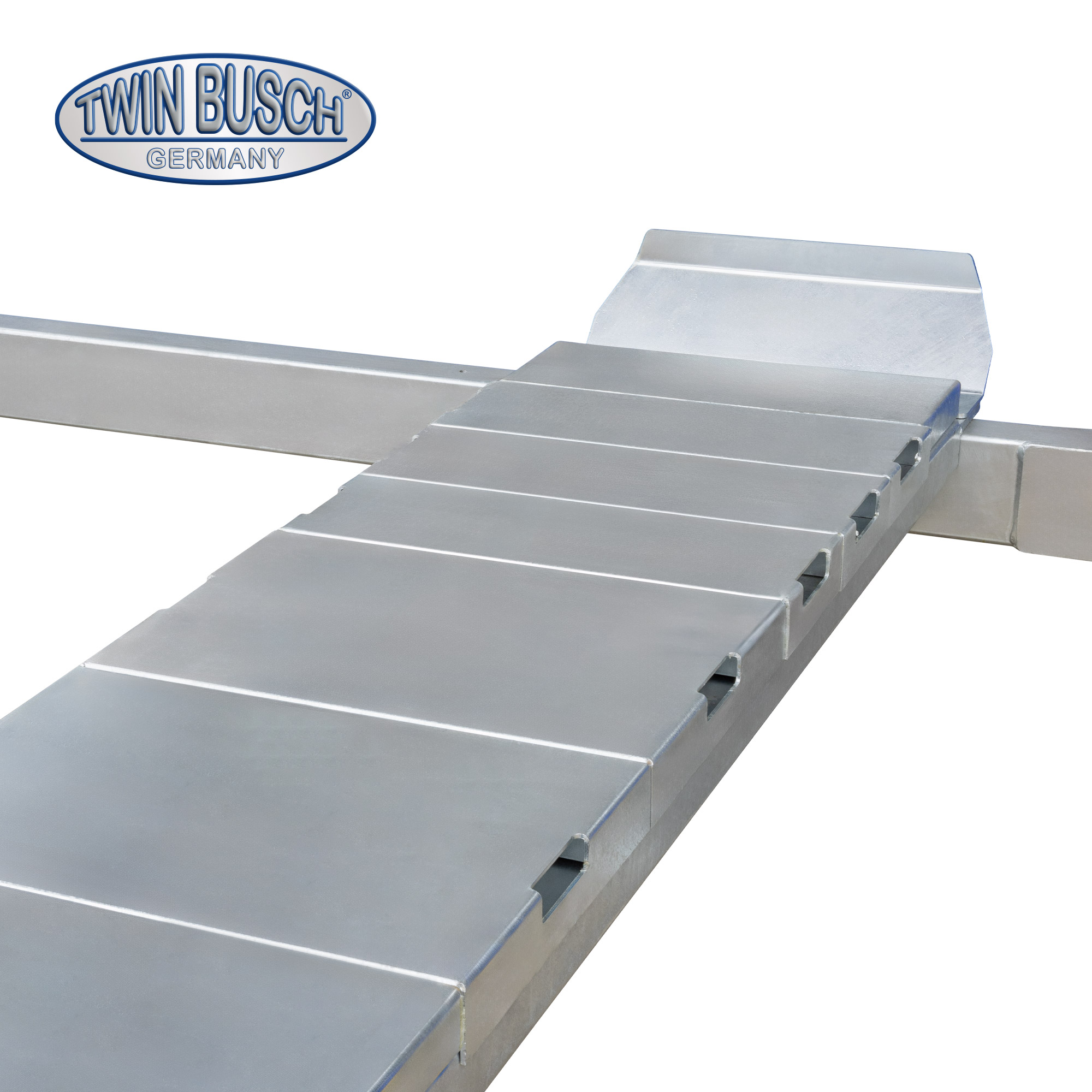 TW465E-400-FZ: 4-koloms hefbrug 6.5 t - elektromagnetisch - thermisch verzinkt - Afbeelding 3