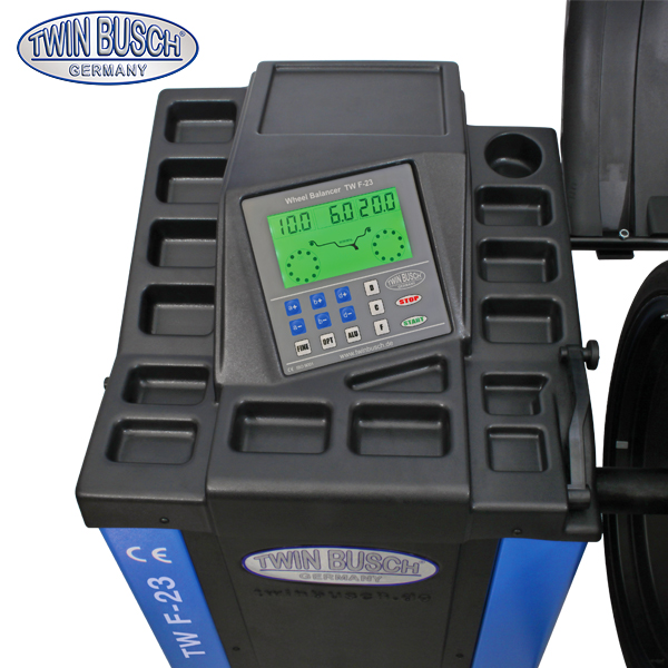 Wielbalanceermachine Twin Busch TWF-23 – Automatisch – VL & lichte bedrijfswagens - Afbeelding 3