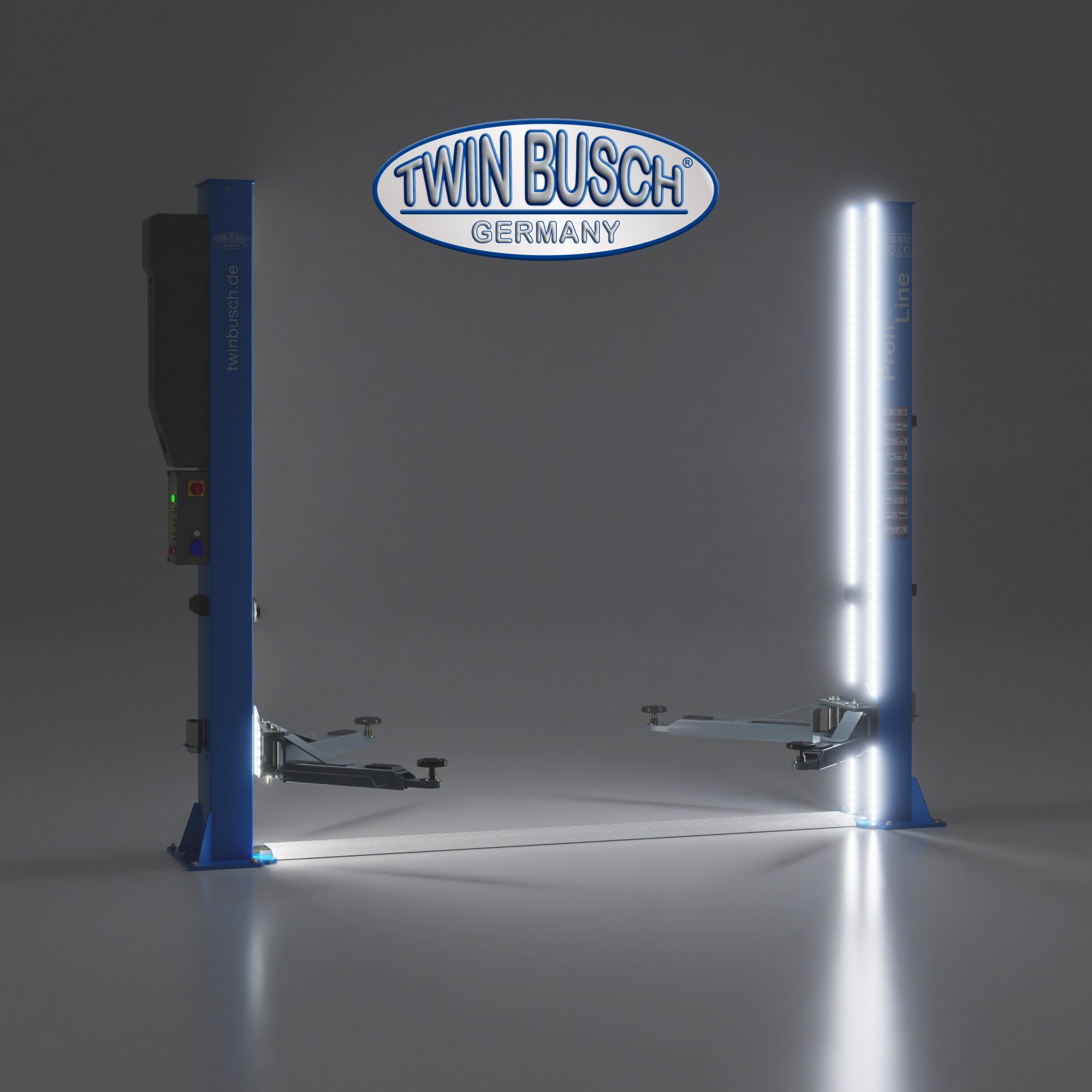 TWLED-2: LED-verlichting (set LED) voor van hefbruggen à 2 kolommen