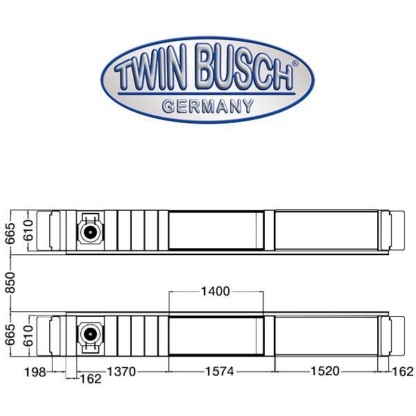 TWSA-42U-400-G: schaarhefbrug met geïntegreerde hulpheffer 4,2 T - GREY-Line - Afbeelding 12
