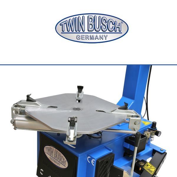 Bandenwisselaar Twin Busch TWX-11 – semi-automatisch – Hulparm – 230 V - Afbeelding 3