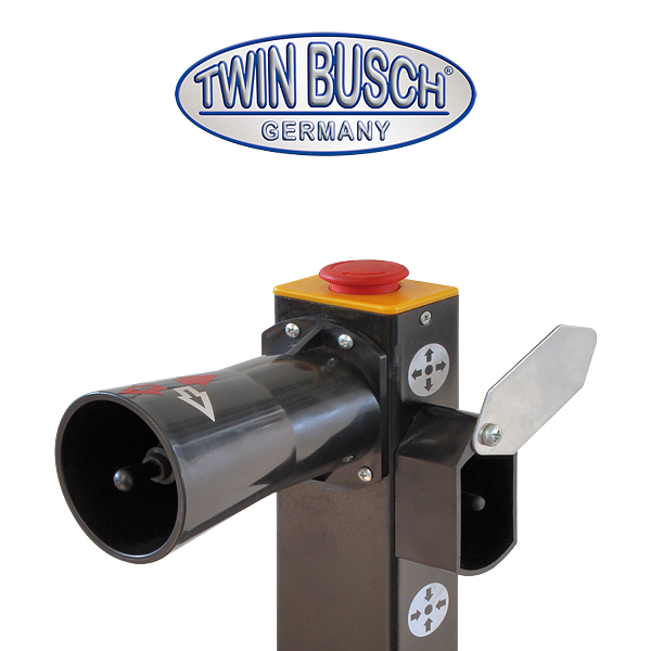 Bandenwisselaar Twin Busch TWX-60T – Vrachtwagens – 14" à 42" - Afbeelding 3