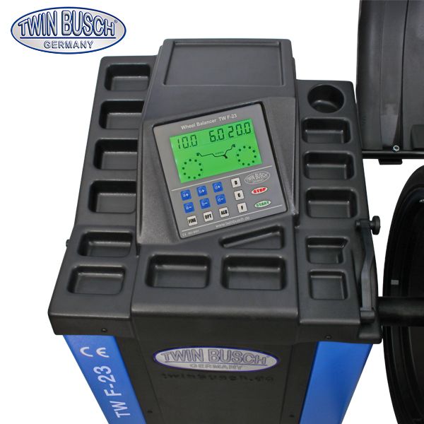 Pack Atelier Twin Busch TWX-98 + TWF-23 – Démonte-pneus Runflat + Équilibreuse automatique - Afbeelding 11