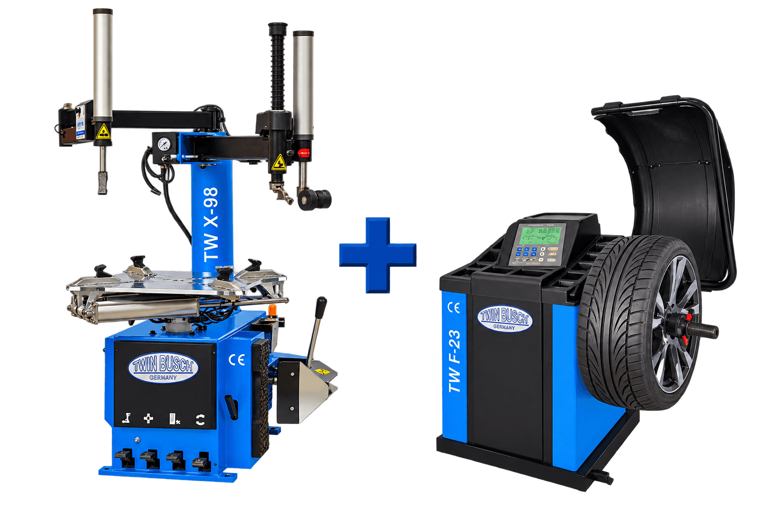 Twin Busch TWX-98 en TWF-23 werkplaatsset