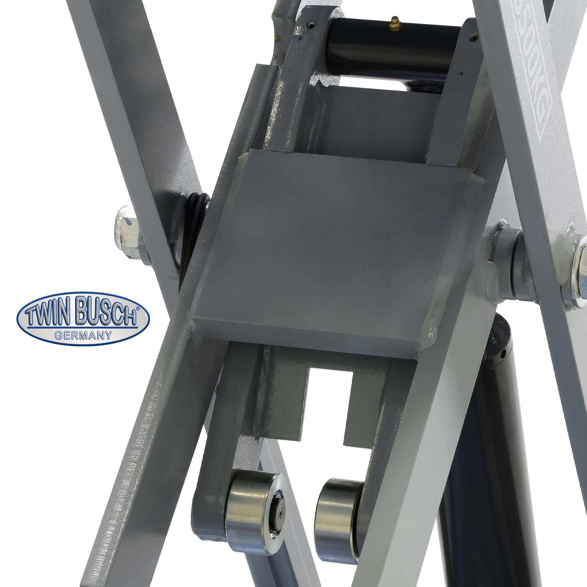 Schaarhefbrug Twin Busch TWS35-10E-G – 3,5 T – Hefhoogte 1 m – Grey-Line - Afbeelding 3