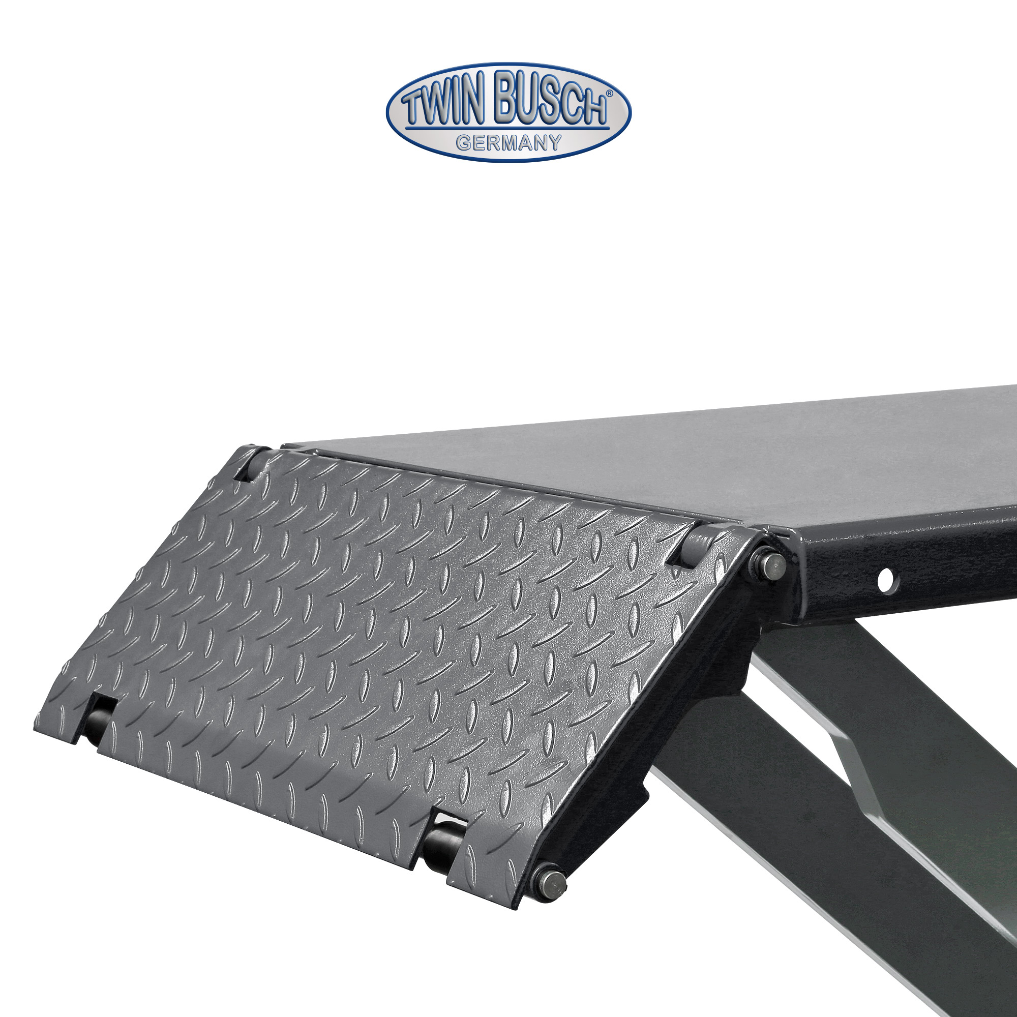 Schaarhefbrug Twin Busch TWS35-20E-G – 3,5 T – Hefhoogte 2 m – Grey-Line - Afbeelding 7